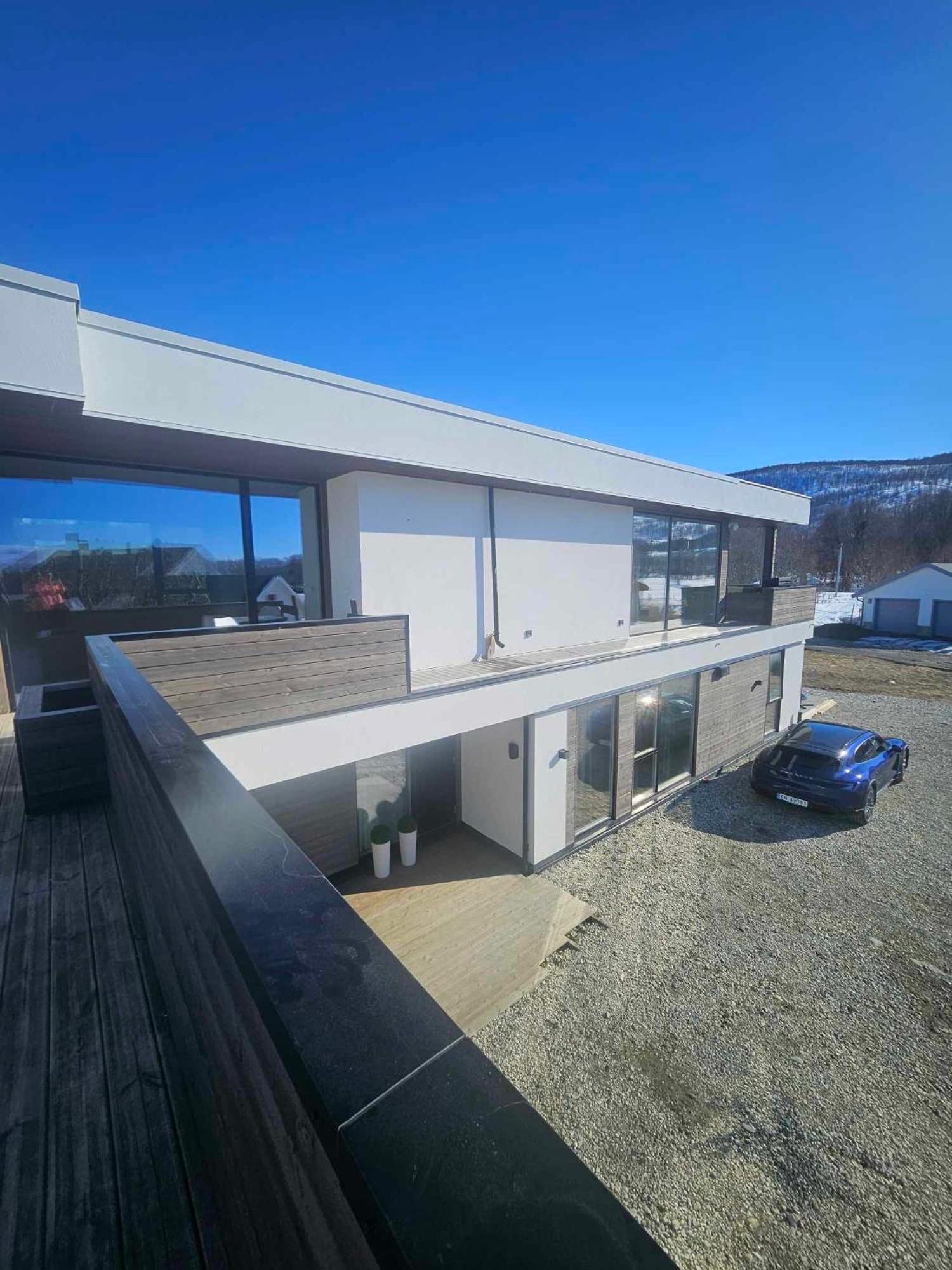 Platinum Vip - Northern Light Luxury House ทรอมโซ ภายนอก รูปภาพ